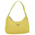 PRADA Pouch Nylon Yellow Auth 43756  ref.1022314