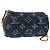 LOUIS VUITTON Monogram Denim Trousse Speedy Pochette Bleu M95082 Auth LV 49707A