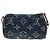LOUIS VUITTON Monogram Denim Trousse Speedy Pochette Bleu M95082 Auth LV 49707A - vue 2