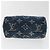 LOUIS VUITTON Monogram Denim Trousse Speedy Pochette Bleu M95082 Auth LV 49707A - vue 6