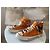 Converse Chuck 70 HI Sneaker Orange Stoff - Ansicht 7