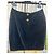 Gonna Chanel in velluto nero con catena dorata extra vintage - vista 2
