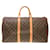 Louis Vuitton Keepall 50 Marrone Tela  ref.1022686