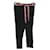 Autre Marque NON SIGNE / UNSIGNED  Trousers T.International M Velvet Black  ref.1022716