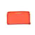 Miu Miu Portemonnaie aus Lackleder mit umlaufendem Reißverschluss Orange  ref.1022795
