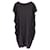 Vanessa Bruno robe Black Linen  ref.1023009