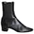 THE ROW 30 British Ankle Boots In Black Leather  ref.1023104