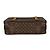 Valigia Satellite Louis Vuitton 50 monogramma con tracolla Marrone - vista 4