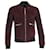 Dolce & Gabbana Blouson aviateur zippé en daim marron Suede Rouge  ref.1023252