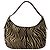 Borsa Hobo Grande - Rouje - Pelle - Zebra Beige - vista 3