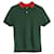 Camisa Polo Gucci em Piquê de Algodão Verde  ref.1023352