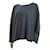 Autre Marque Grey A-line bateau neck sweater - size UK 10 Cashmere  ref.1023398