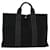 Hermès HERMES Fourre Tout MM Hand Bag Canvas Black Auth bs6881 Cloth  ref.1023629