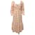 Autre Marque Love Shack Fancy French Firefly Kleid in Lila Pink Baumwolle  ref.1024014