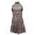 Alexis Purple / Green Leina Ruched Halter Dress Viscose  ref.1024029