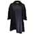 Bally Black Shearling Trimmed Wool Coat  ref.1024030