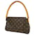 Louis Vuitton Mini looping Brown Cloth  ref.1024053
