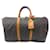 Louis Vuitton Keepall 50 Monogramma-VI882 Marrone Pelle  ref.1024151