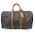 Louis Vuitton keepall 50 Monogram-VI874 / 2 Brown Leather  ref.1024152