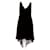 Sandro robe Black Silk  ref.1024432