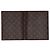Organizer Louis Vuitton Monogram Folder Document Holder in Brown Coated Canvas - view 3