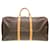 Louis Vuitton Keepall 55 Brown Cloth  ref.1024680