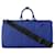 Louis Vuitton Keepall Bandouliere 50 blue Cuir Bleu  ref.1024684