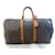 Louis Vuitton keepall 55 Monogramm - SD821 Braun Leder  ref.1024773