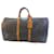 Louis Vuitton keepall 55 Monograma - SD834 / 2 Marrom Couro  ref.1024790