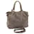 Bolsa de mão PRADA em couro 2maneira Brown Auth bs7151 Marrom  ref.1024894