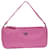 PRADA Accessory Pouch Nylon Pink Auth 49322  ref.1024968