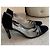 Autre Marque Azure Cannes Pumps Schwarz Leder - Ansicht 2
