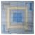 Lanvin Silk scarves Blue  ref.1025111