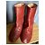 Botines de piel de Maison Martin Margiela Coral - vista 2