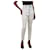 Isabel Marant Jeans com painel creme branqueado - tamanho FR 34 Cru Algodão  ref.1025452