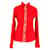 Burberry Camicia Rosso Cotone  ref.1025576