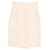 Minigonna Chanel in seta beige  ref.1025629