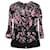 Bottega Veneta bedruckte Bluse mit Pailletten aus mehrfarbiger Seide Mehrfarben  ref.1025658