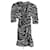 Autre Marque The Attico Mini-robe à imprimé zèbre en polyester multicolore  ref.1025699