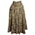 Falda midi con estampado de leopardo Veneto de Zimmermann en lino multicolor  ref.1025700