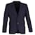 Hugo Boss Blazer à simple boutonnage en laine bleu marine  ref.1025704