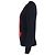 Sandro Paris Lobster Knit Sweater in Navy Blue Wool - view 2