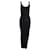 Totême Toteme Seamless Rib Tank Dress in Black Viscose Cellulose fibre  ref.1025727
