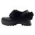 Stella Mc Cartney Schwarze perforierte Trace-Clogs aus Kunstpelz von Stella McCartney - Ansicht 3