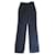 Chanel Pants, leggings Black Wool  ref.1026052