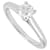 Cartier Solitaire Silvery Platinum  ref.1026058