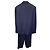 Balenciaga Single-Breasted Blazer Jacket in Navy Blue Viscose - view 5