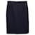 Giorgio Armani Le Collezioni Pencil Skirt in Navy Blue Virgin Wool  ref.1026173