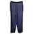 Day Pantalon Élastique Balenciaga en Viscose Bleu Marine Fibre de cellulose  ref.1026184