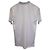 Camiseta con cuello y logo de Acne Studios en algodón blanco - vista 2